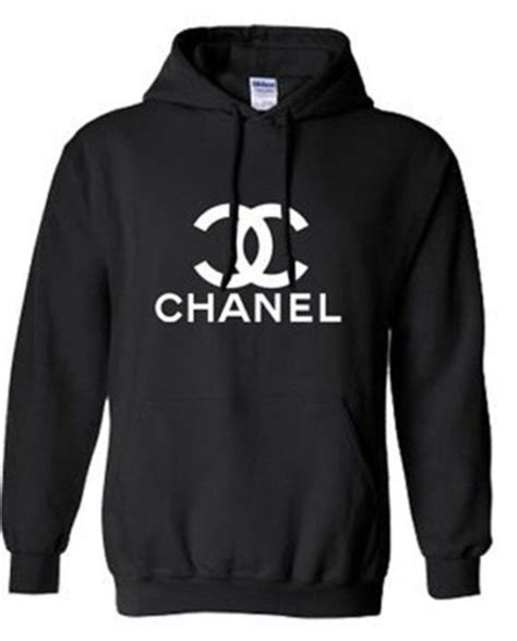 chanel cardigan white|Chanel or die hoodie svart.